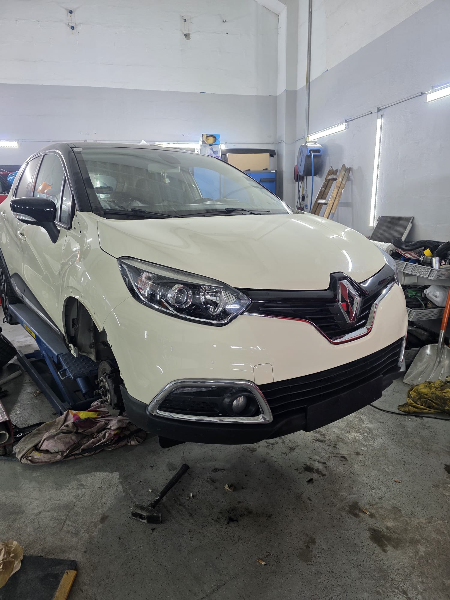 Renault Captur nach Reparatur